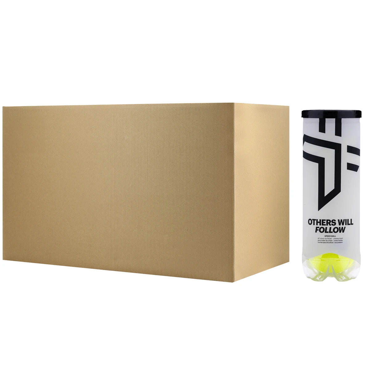 Doos met 24 Tubes van 3 Padelballen Oxdog Boost+