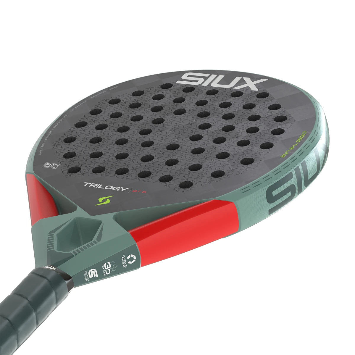 Padelracket Test Siux Trilogy Pro 2026 Ash Green