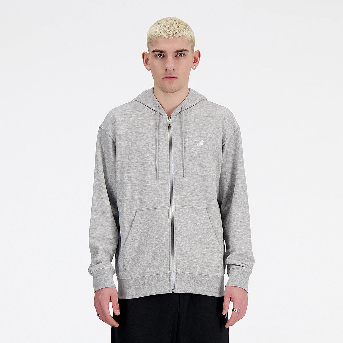 New Balance Sport Essentials Logo Fleece Fz Jas