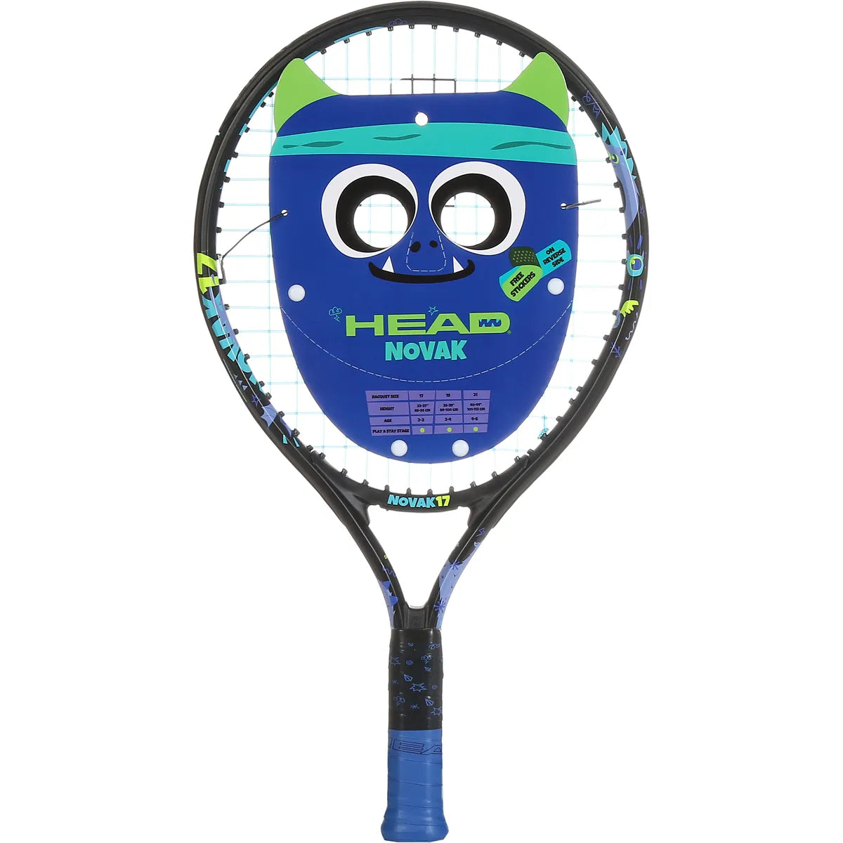 Racket Head Junior Novak 17