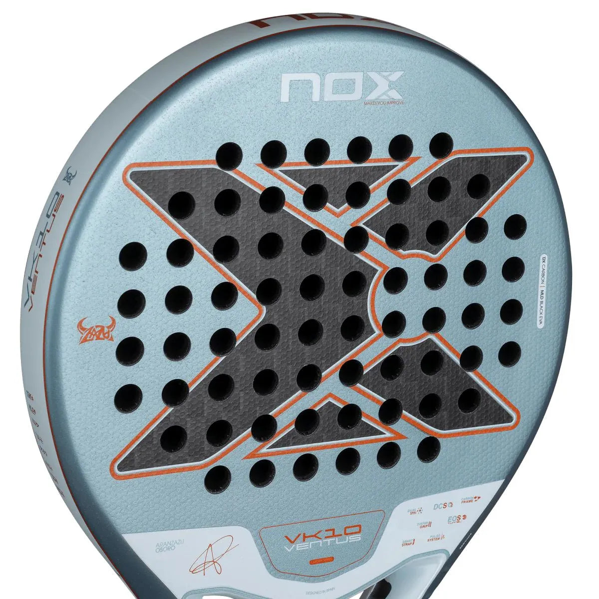 Padelracket Test Nox VK10 Ventus Control 12K