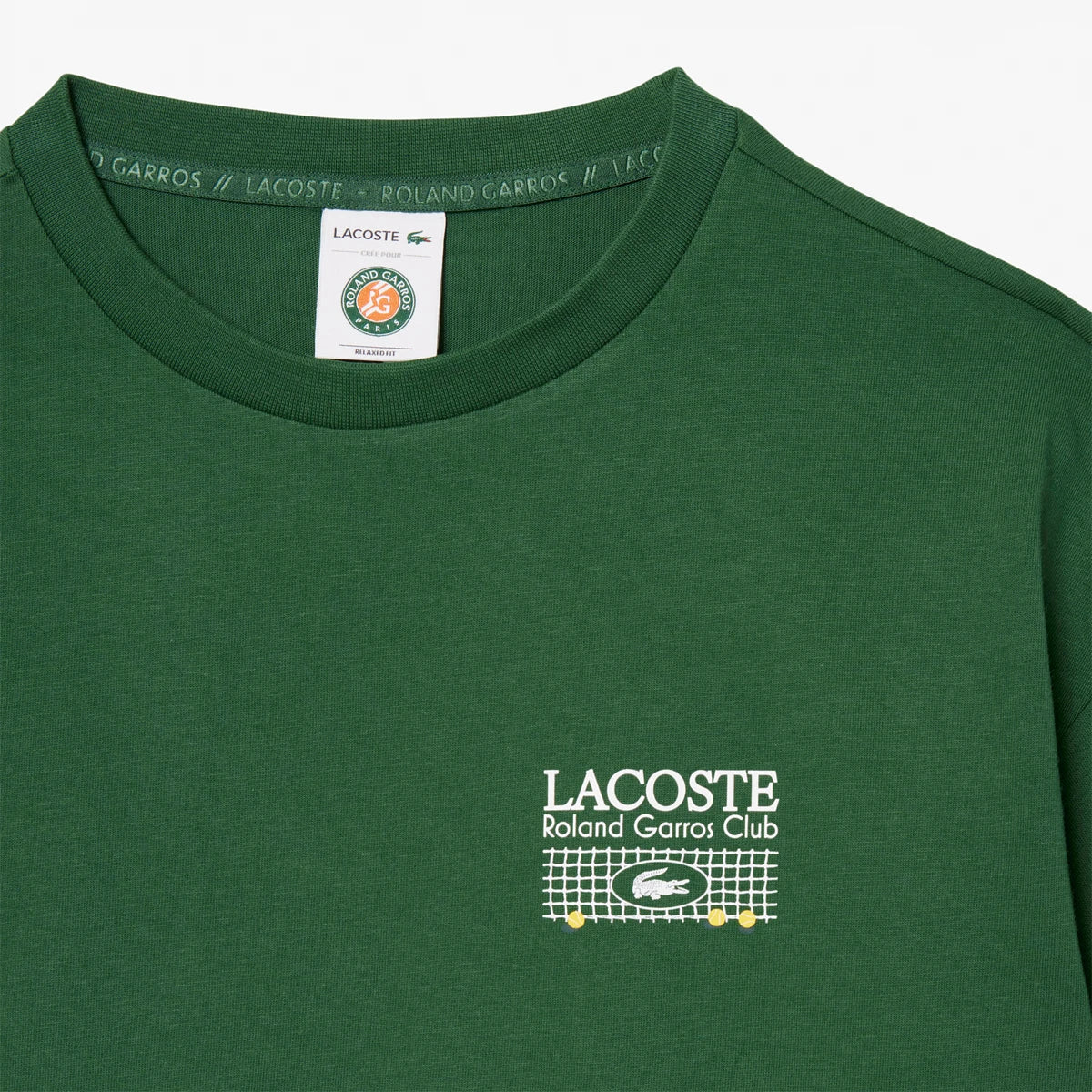 T-Shirt Lacoste Dames Roland Garros Grafisch