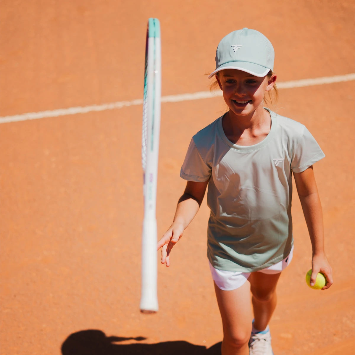 T-shirt Tecnifibre Meisje Team X-Loop