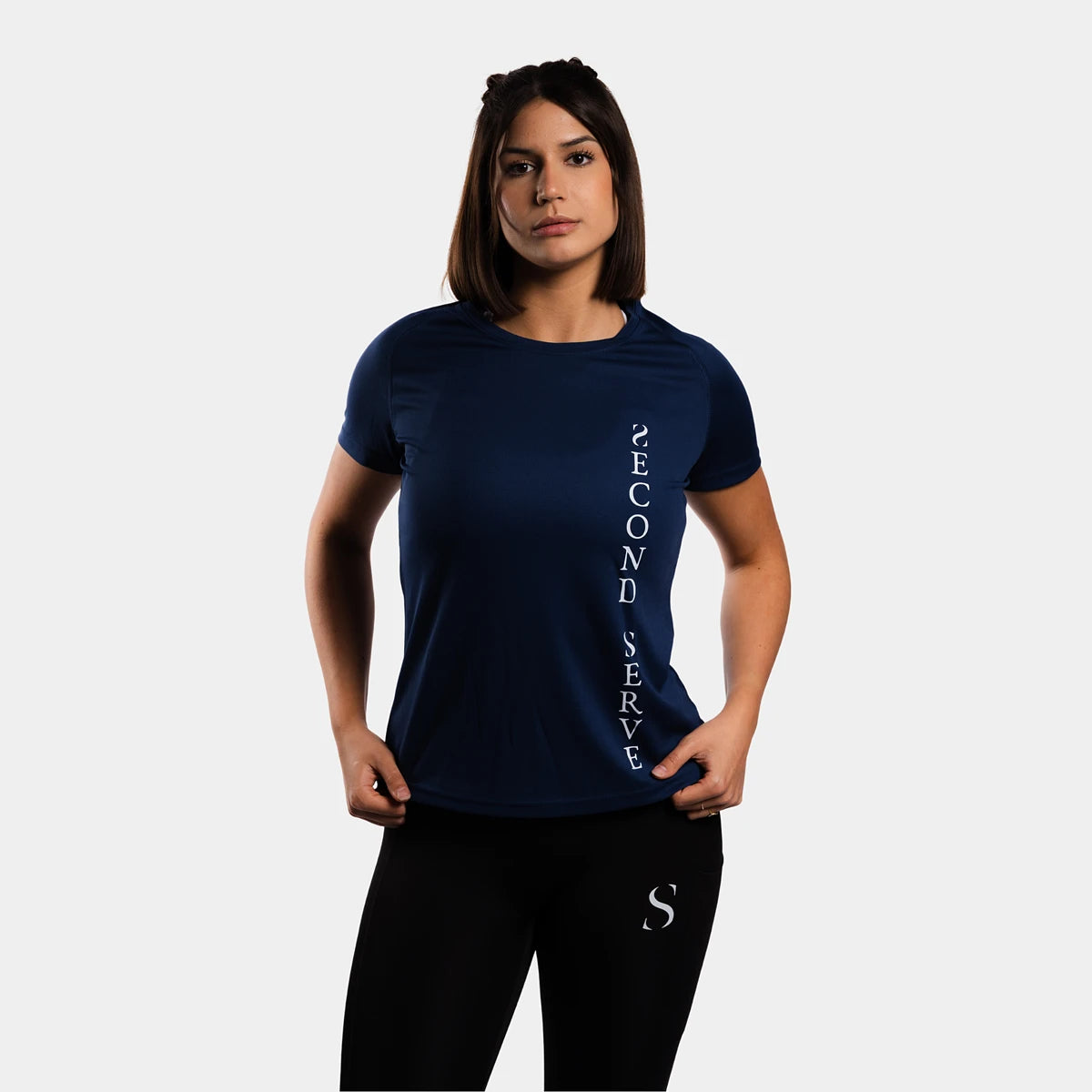 T-shirt Second Serve Dames Open Court