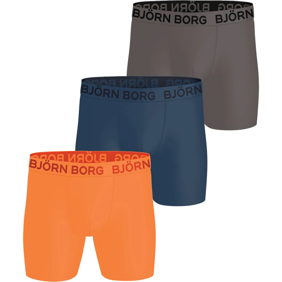 Pack van 3 Bjorn Borg Sports Microvezel Boxers