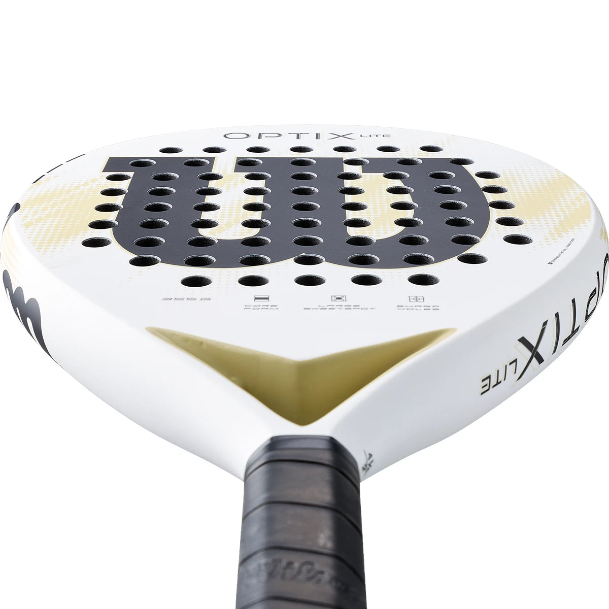 Padelracket Wilson Optix V2 Lite White