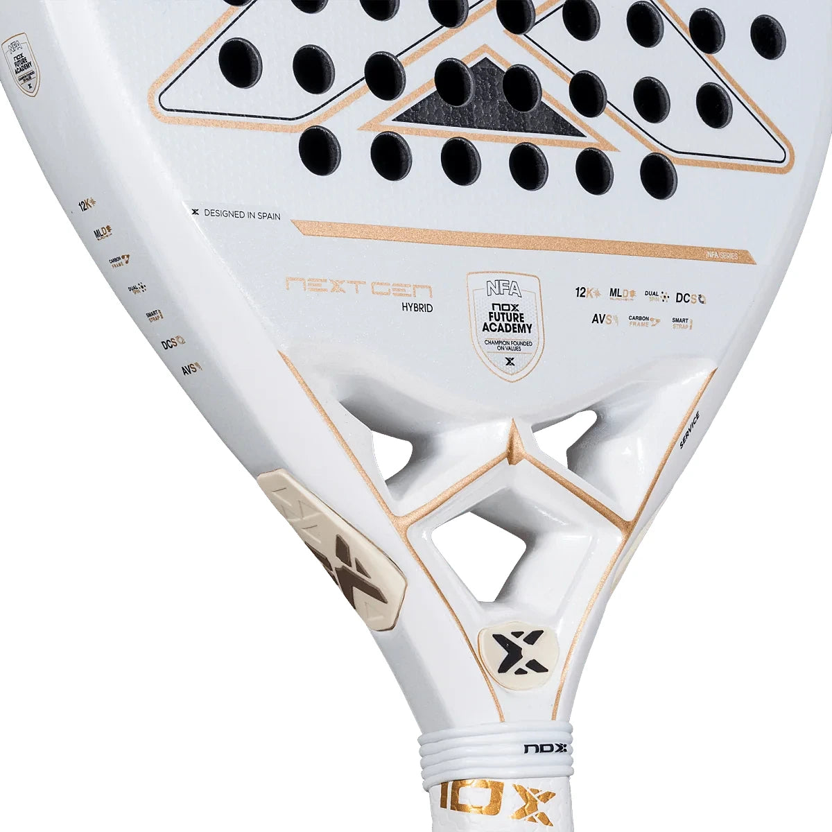 Padelracket Nox Nextgen Pro Hybrid 12K Nfa Series