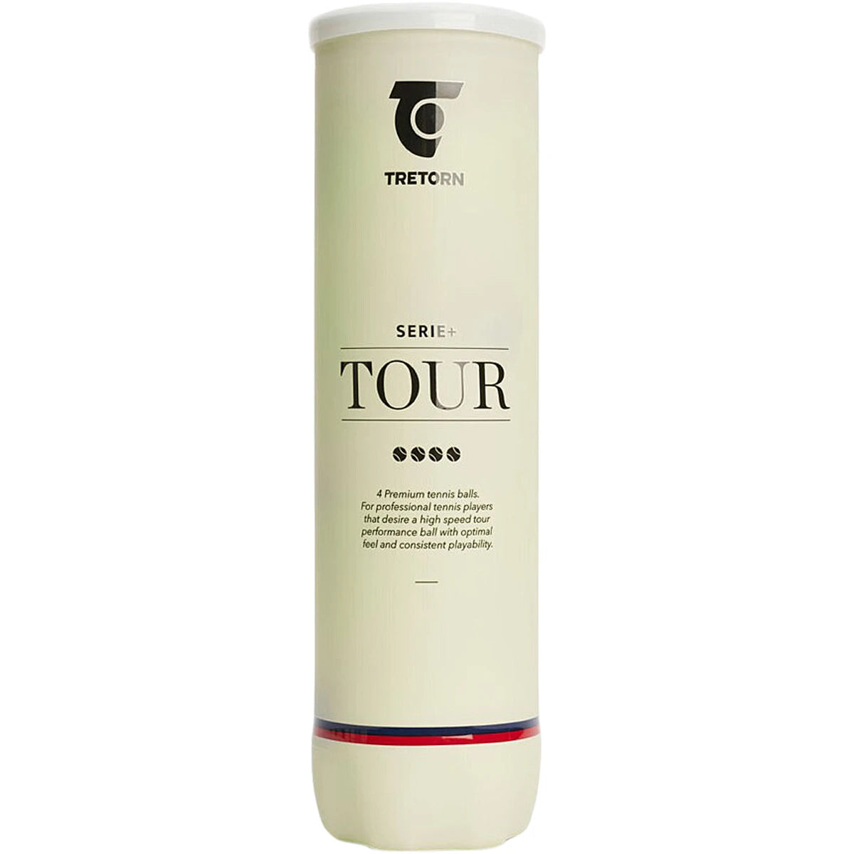 Tube van 4 Ballen Tretorn Serie+