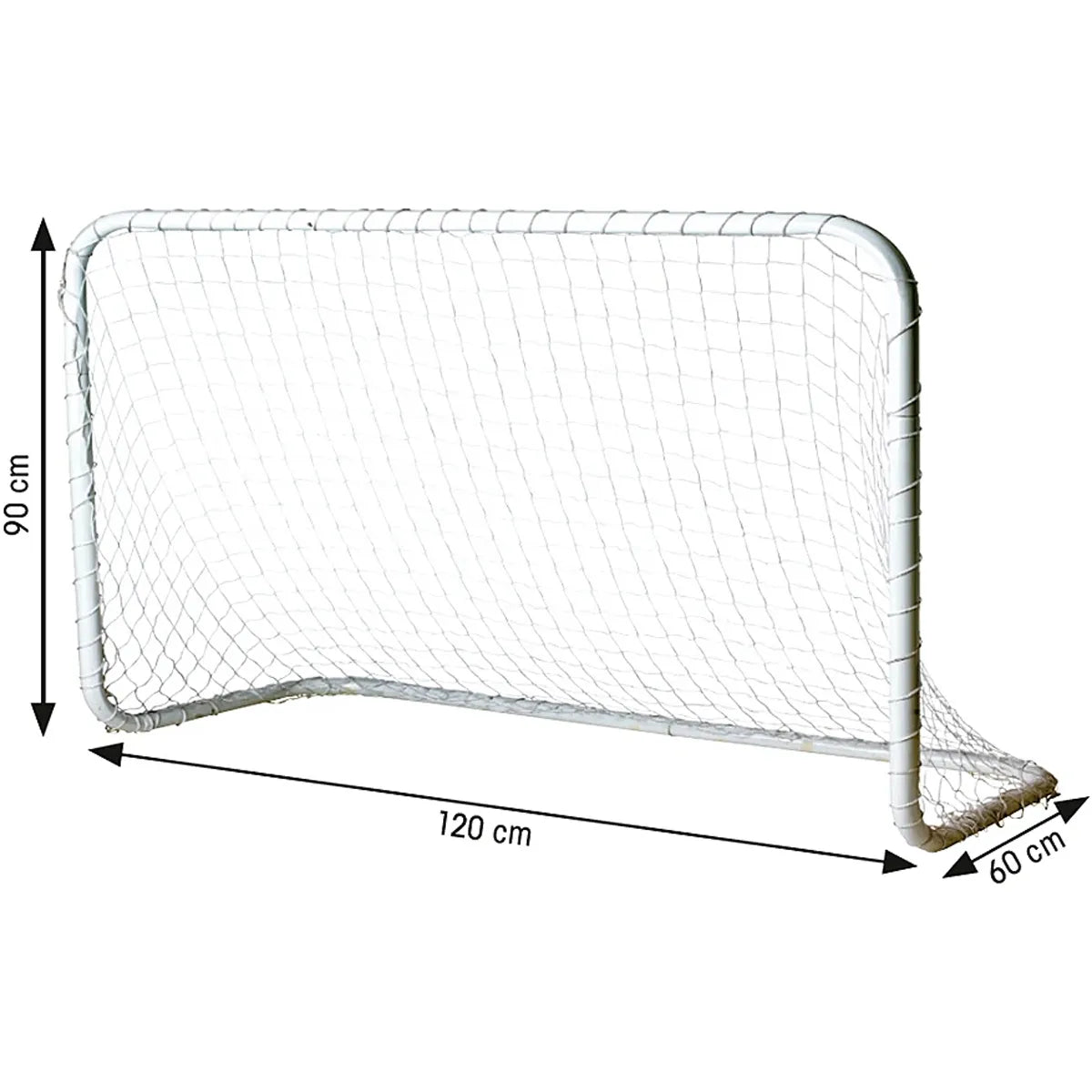 Metalen voetbaldoel 120*90*60 cm met net