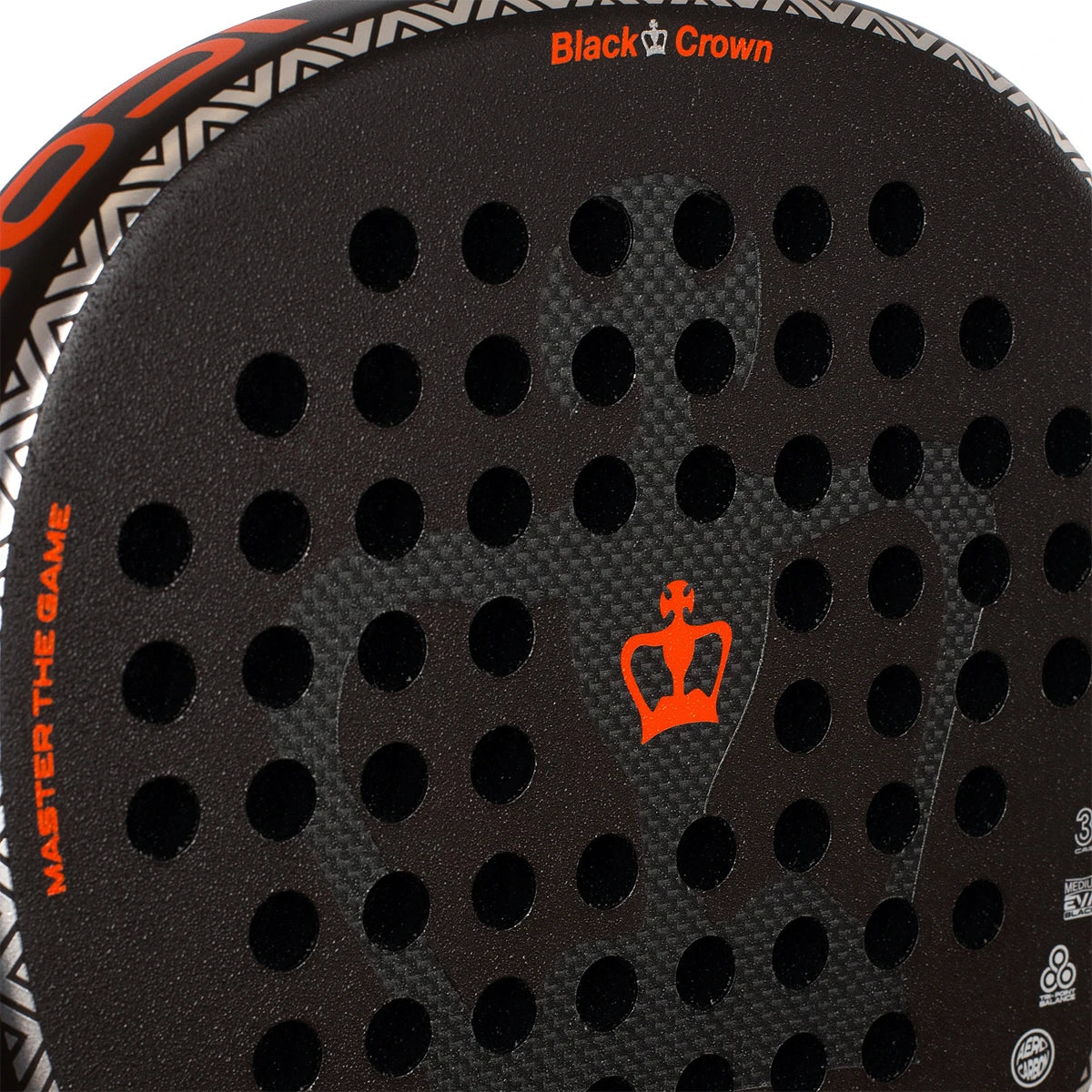 Padelracket Black Crown Iconic