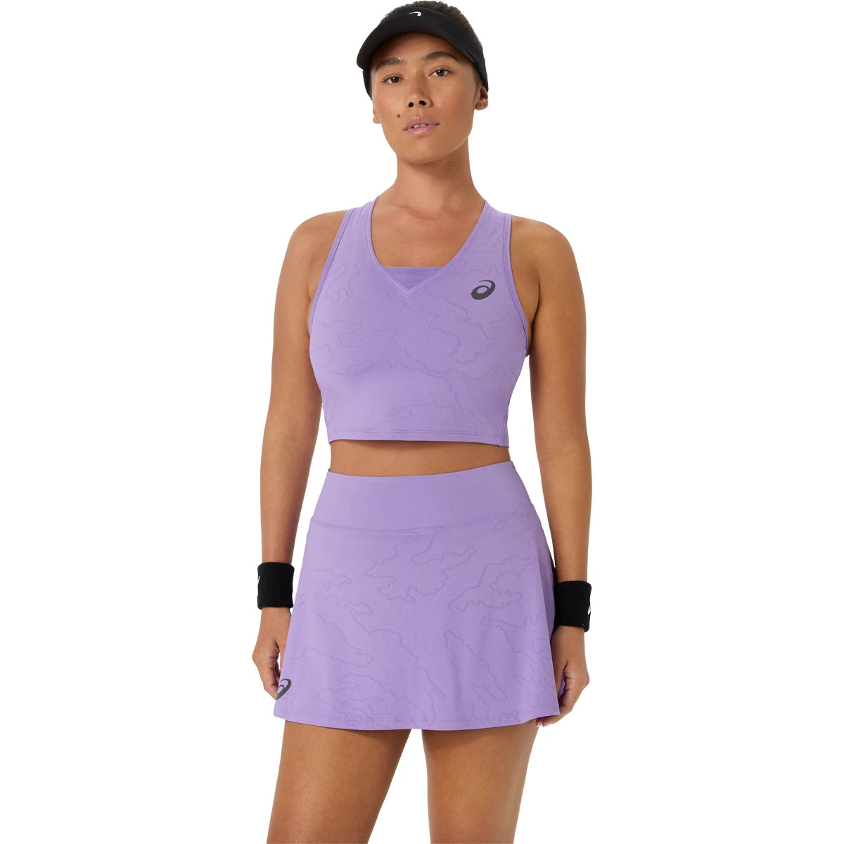 Tanktop Asics Dames Match New York Nacht Energie
