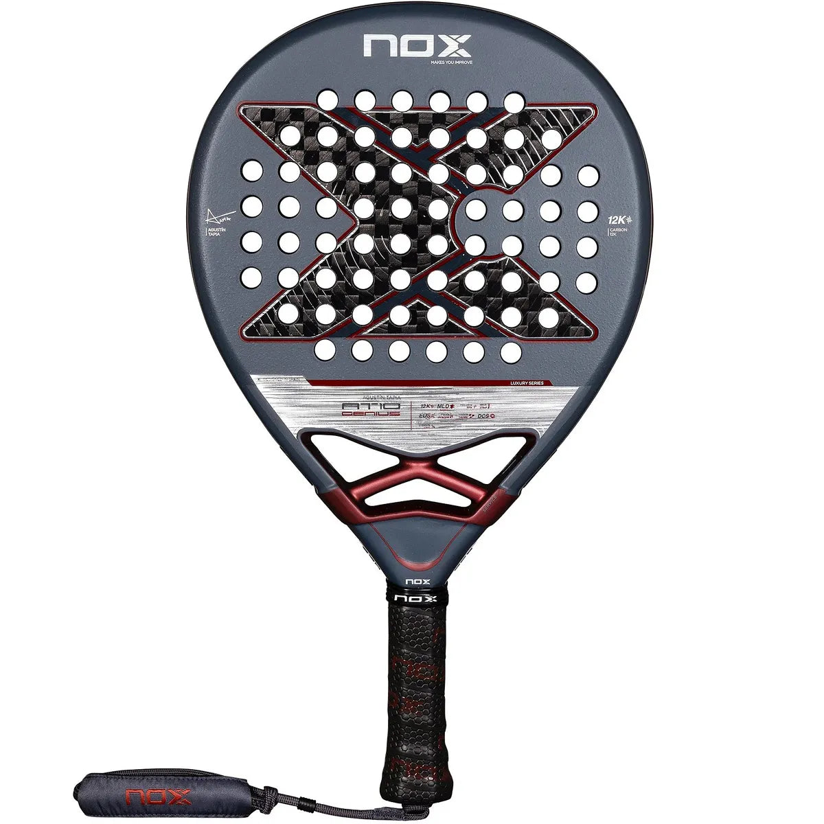 Padelracket Nox At10 Genius 12K By Agustin Tapia