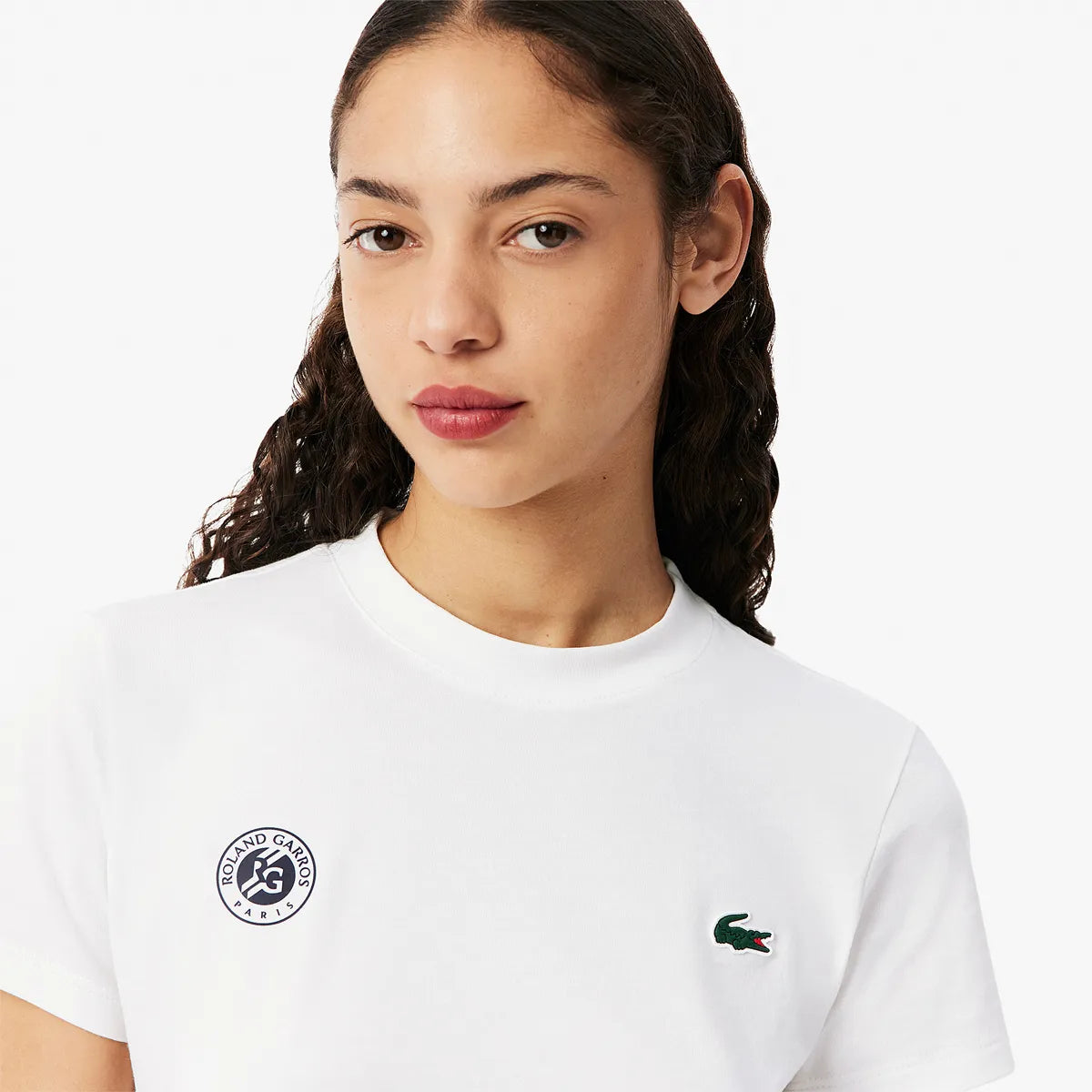 T-shirt Lacoste Dames Roland-Garros