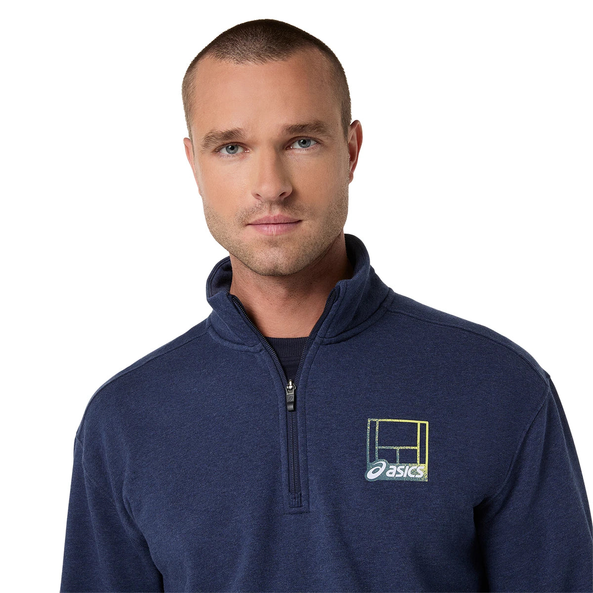 Sweater Asics Court 1/4 met rits