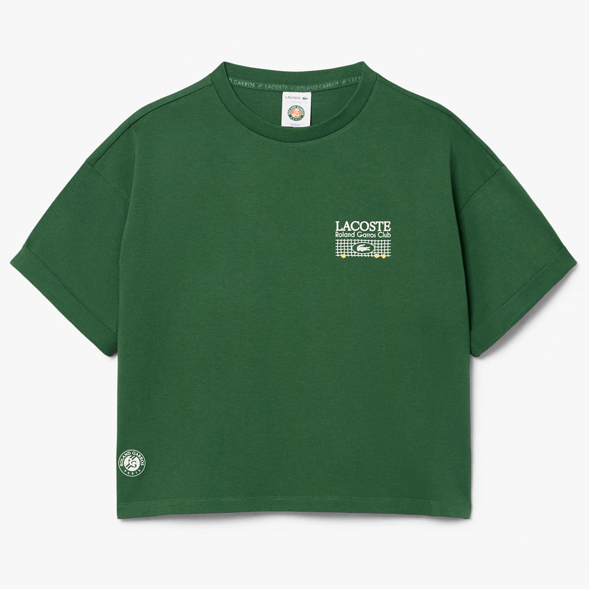 T-Shirt Lacoste Dames Roland Garros Grafisch