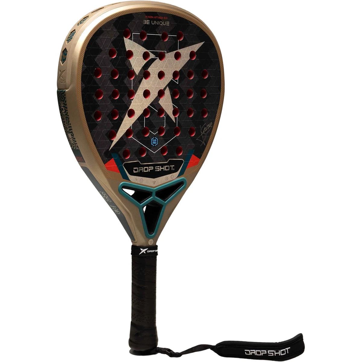 Padelracket Test Drop Shot Axion Attack 2.0