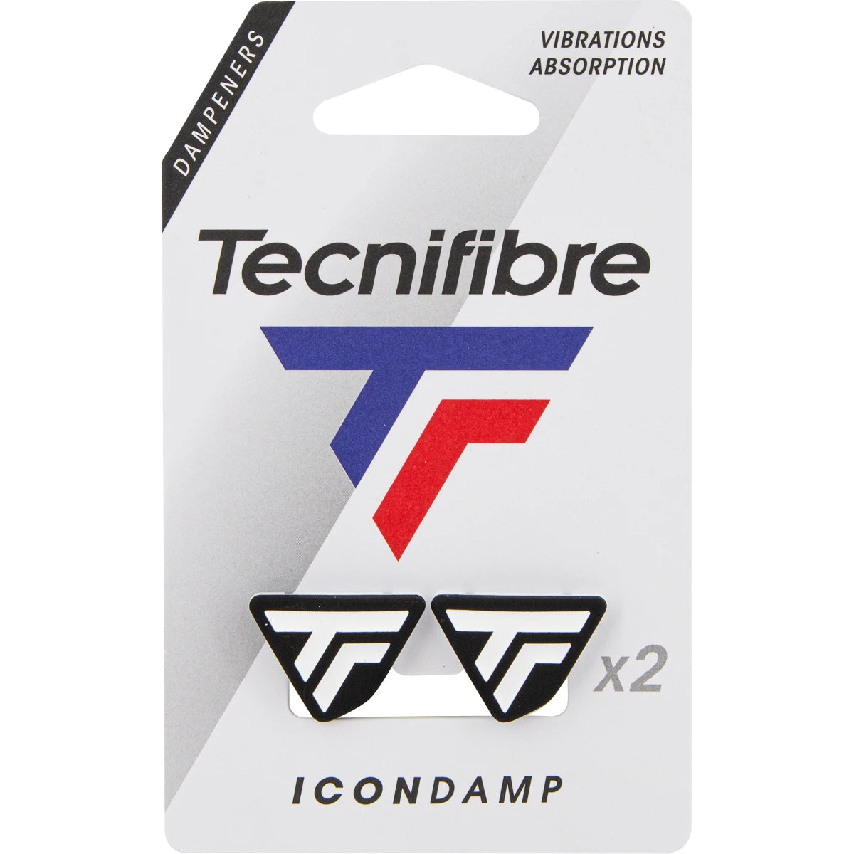 Trillingsdempers Tecnifibre Icon Damp Black/White X2