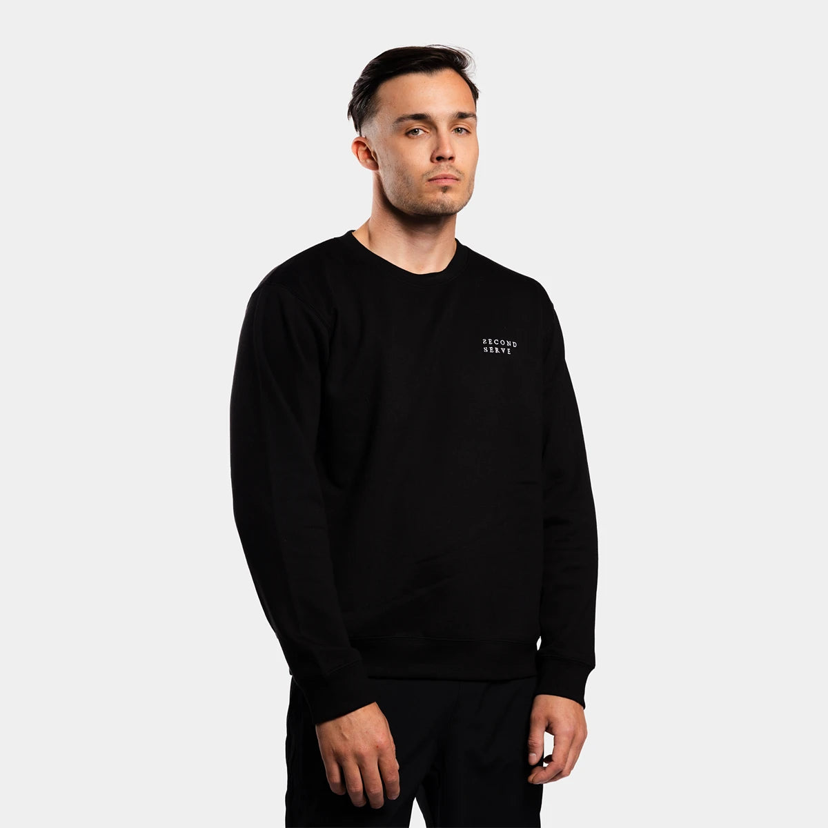 Sweater Second Serve Open Basic Crew
