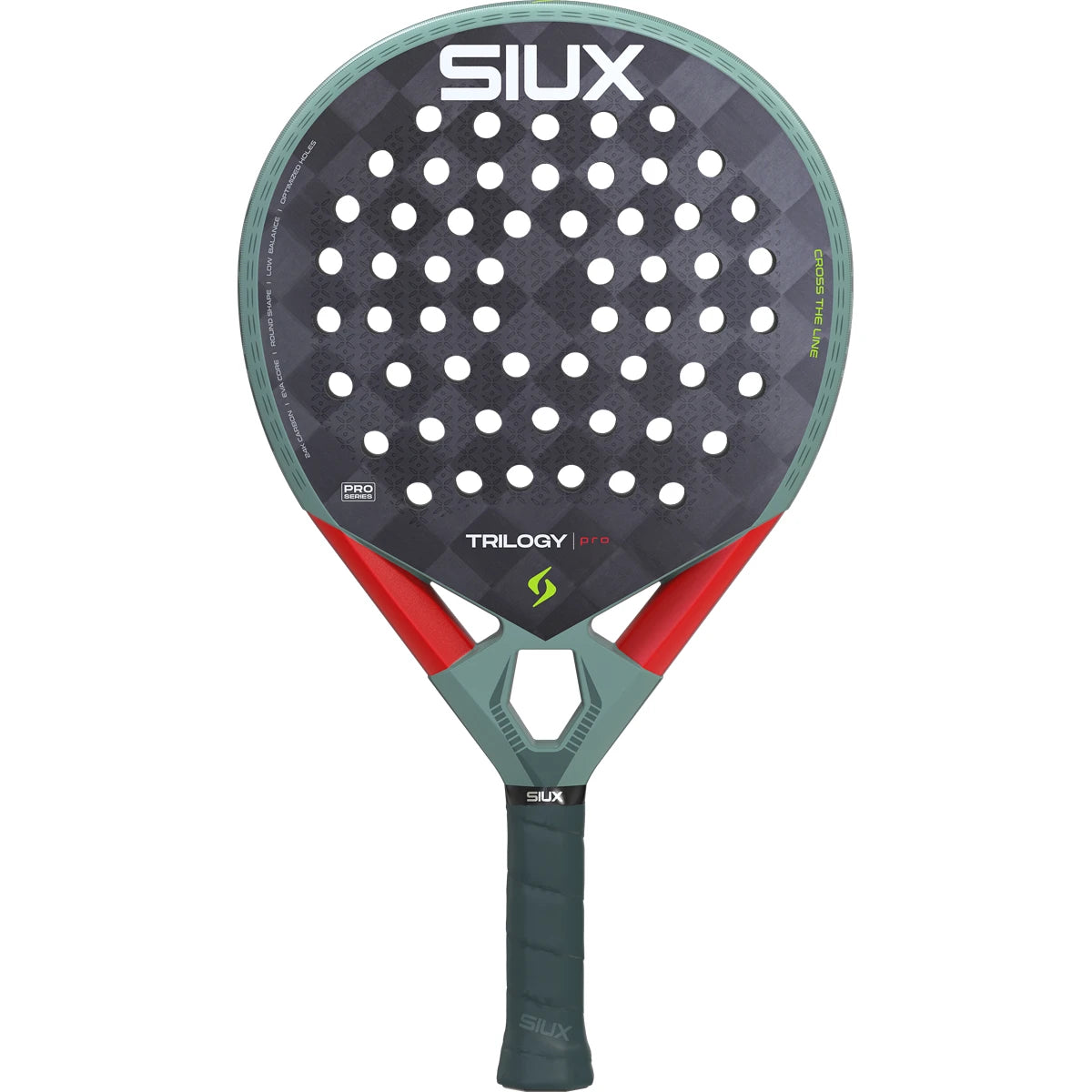 Padelracket Test Siux Trilogy Pro 2026 Ash Green