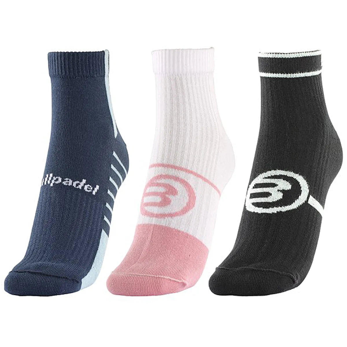 3 Paar Bullpadel Bp255 Sokken (Enkel)