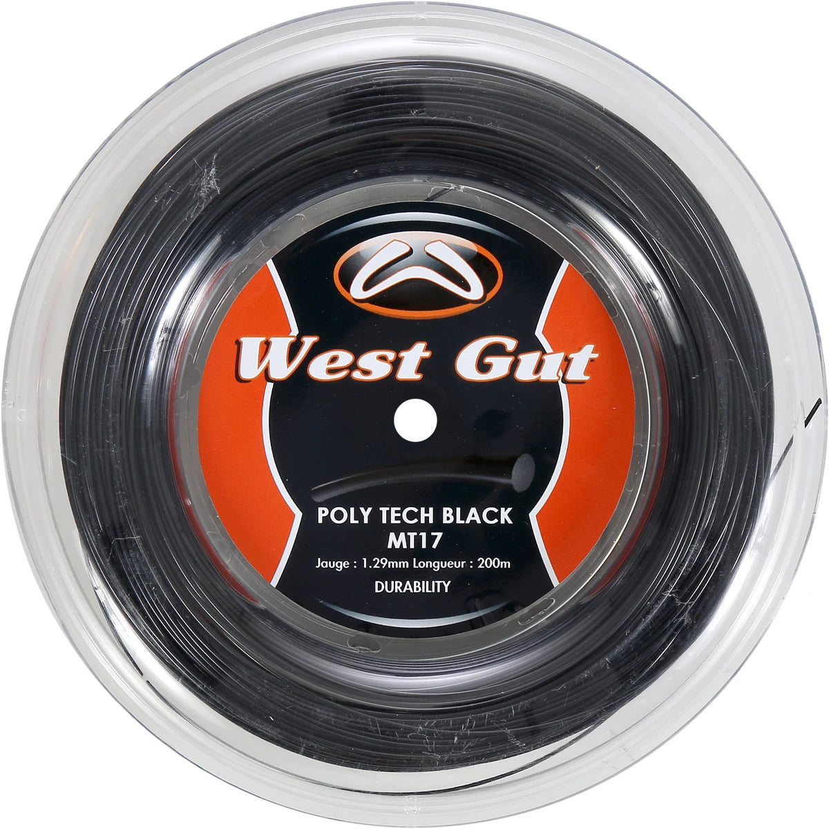Spoel Tennis West Gut Mt17 Poly Tech Black (Spoel - 200M)