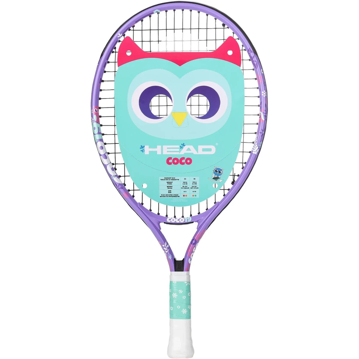 Racket Head Junior Coco 19 Violet