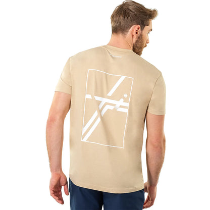 T-shirt Tecnifibre Graphic Sand