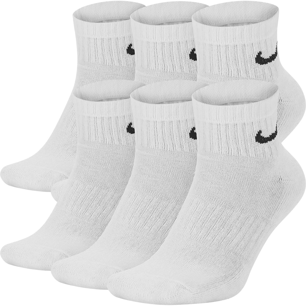 6 Paar Nike Cushioned Enkel Sokken