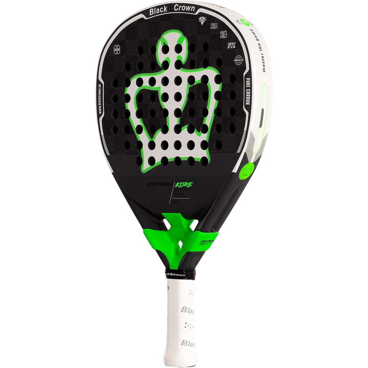 Padelracket Test Black Crown Patron Kore