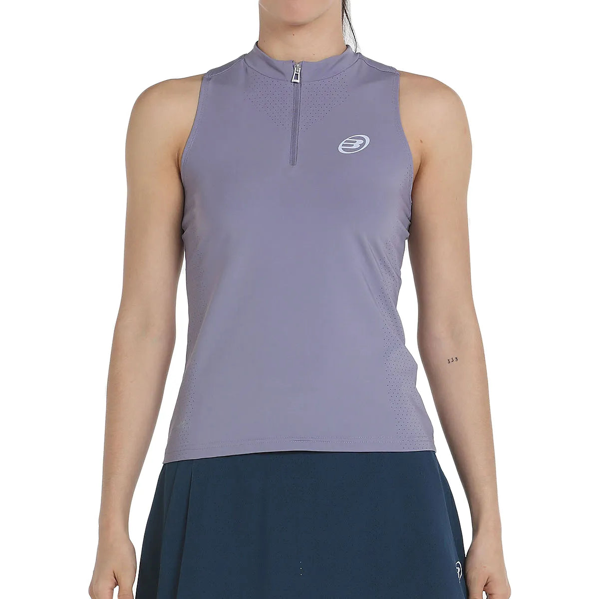Tanktop Bullpadel Dames Pure Color 1/4 Zip Ourol