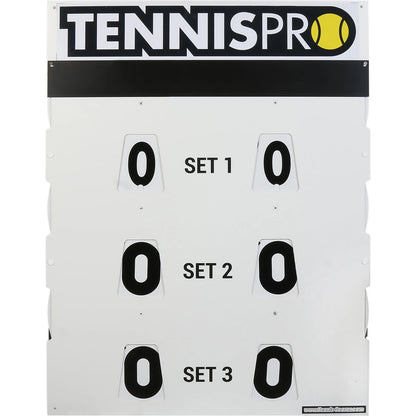 Tennispro Scorebord voor Tennis en Padel 60Cm*80Cm