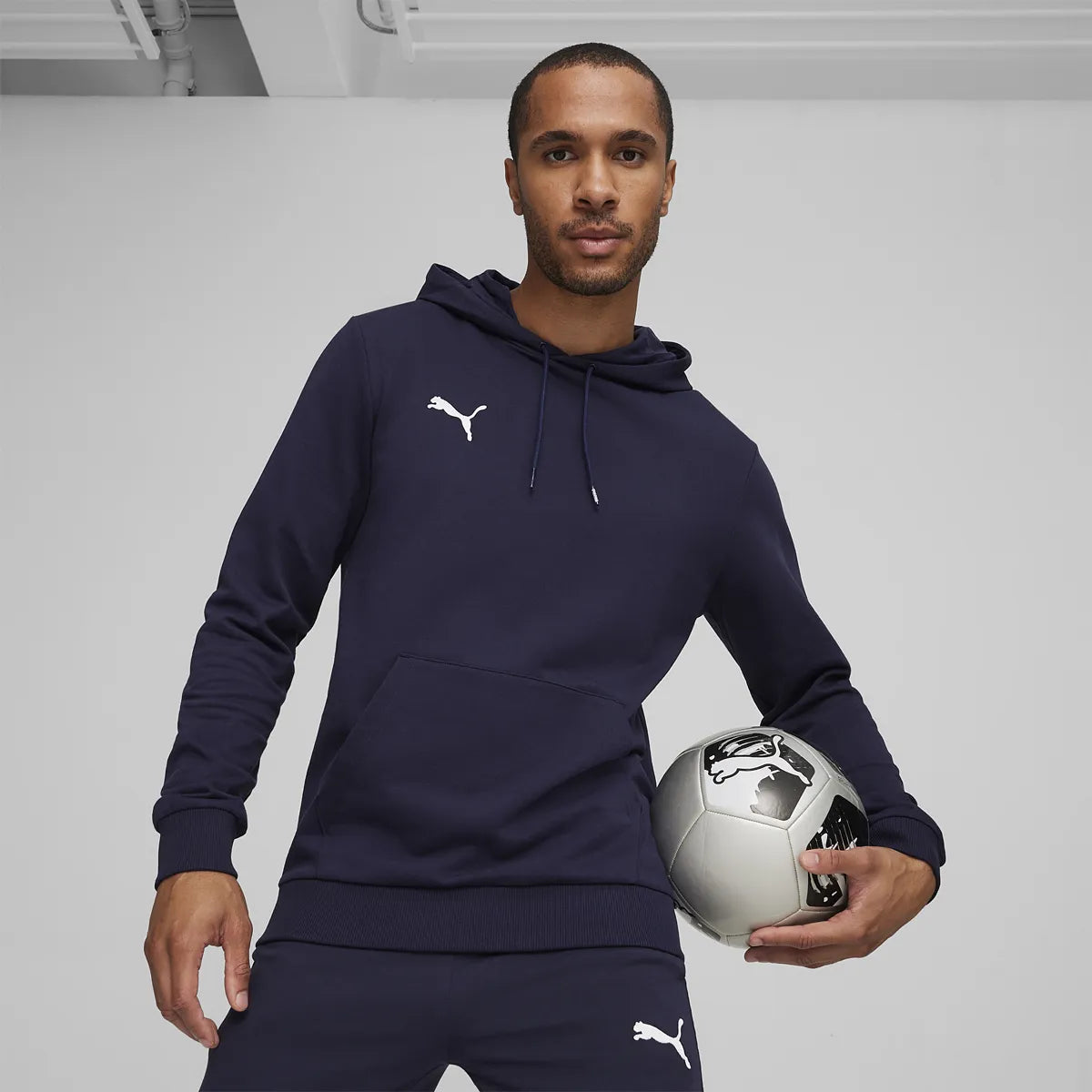 Sweater Puma Casual Team Goal Met Capuchon