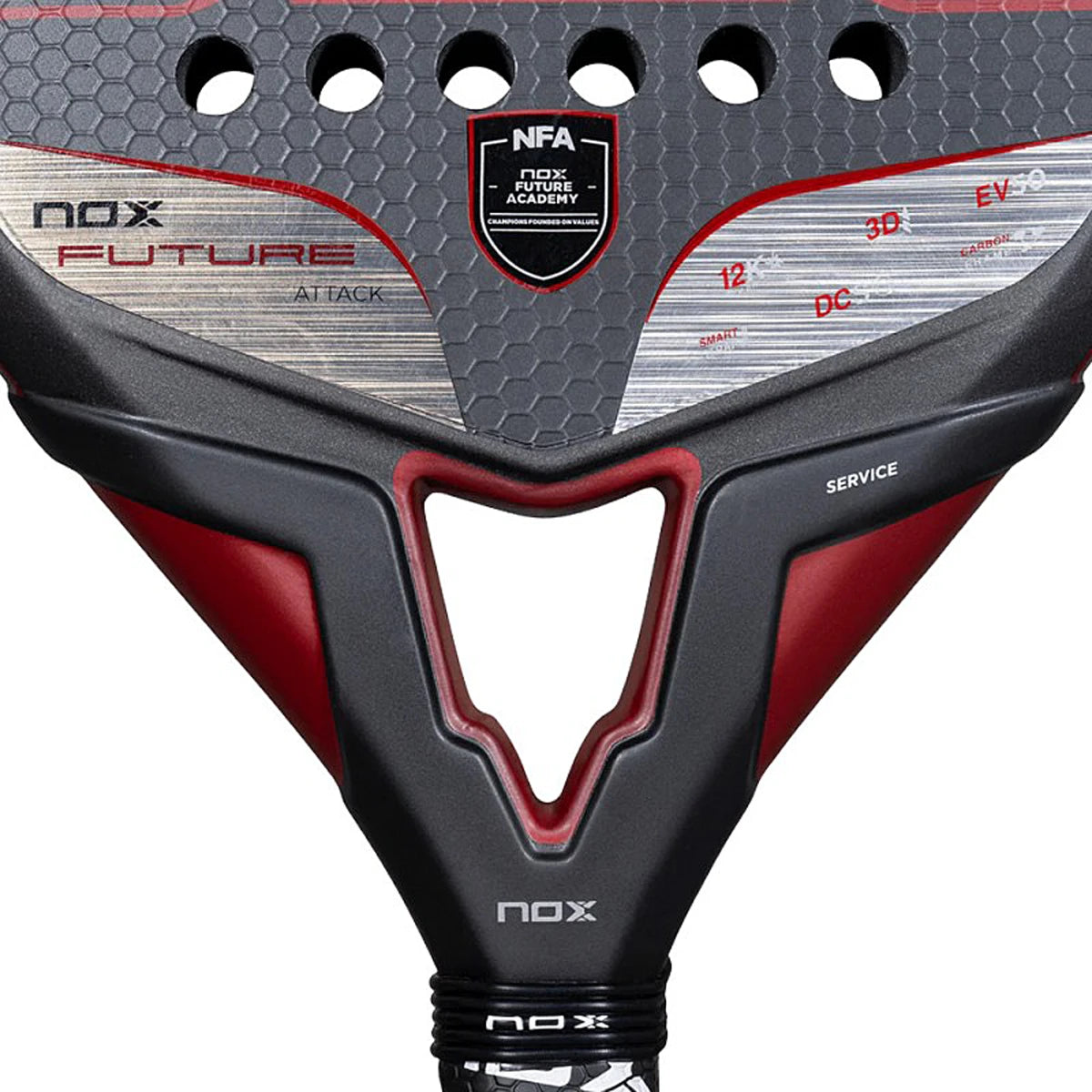 Padelracket Nox Future Attack 12K Alum