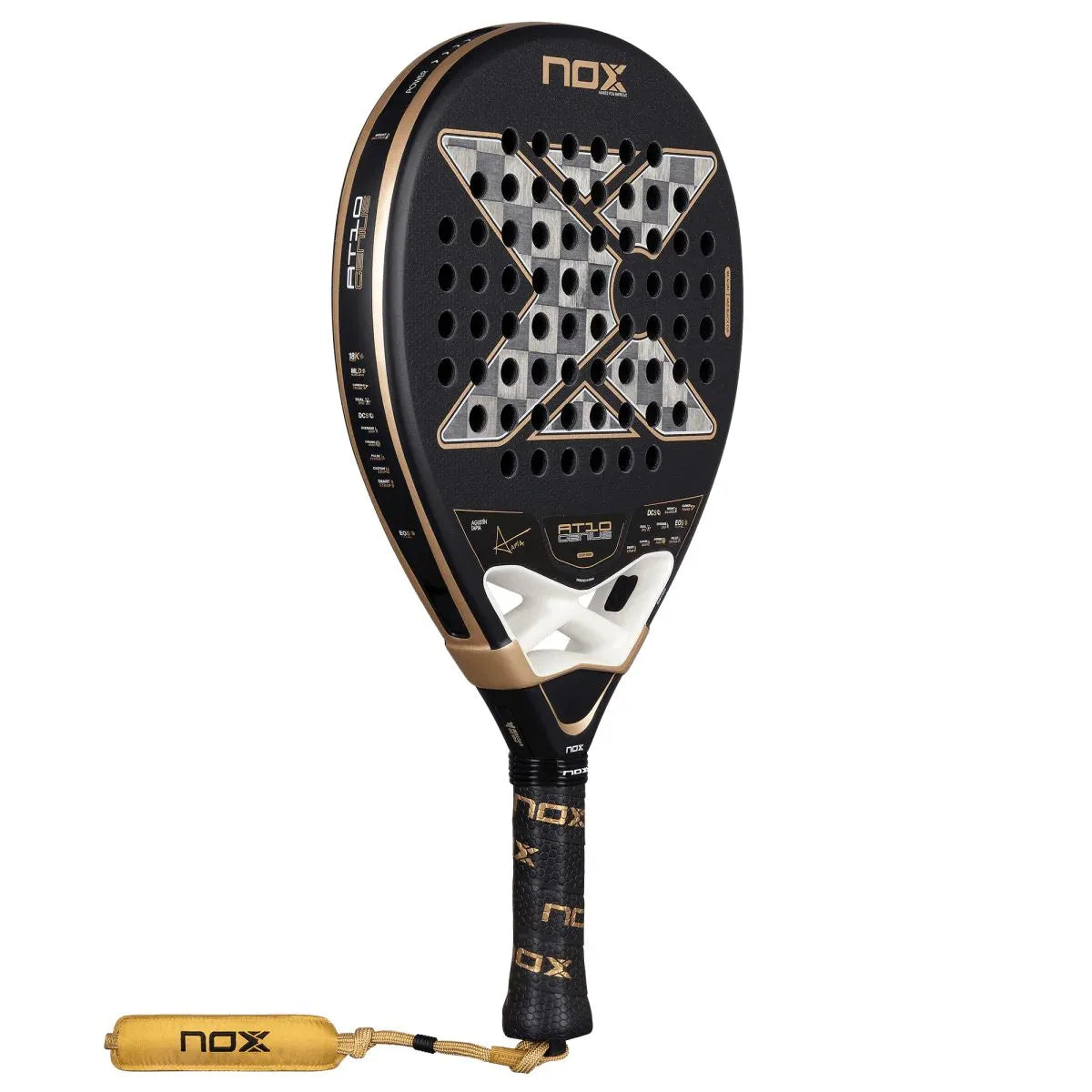 Padelracket Test Nox AT10 Genius 18K Alum By Agustin Tapia