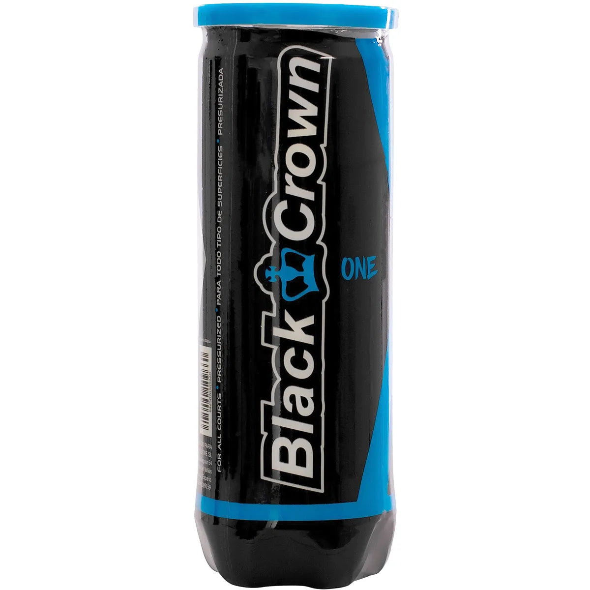Doos met 24 Tubes Padelballen Black Crown One