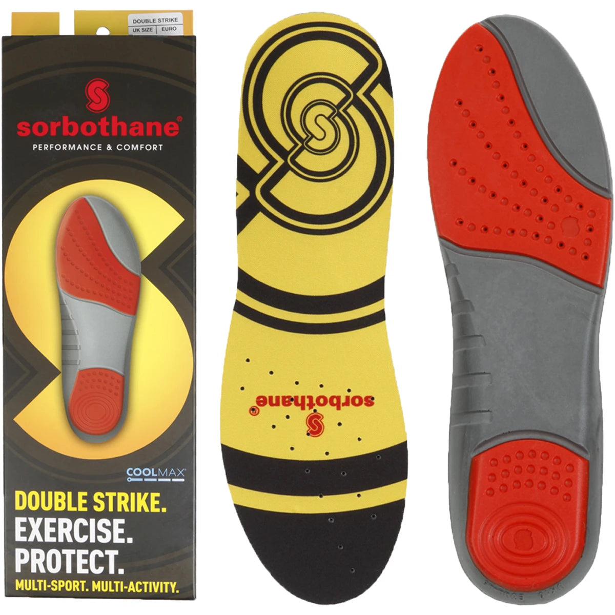Composietzolen Sorbothane Double Strike