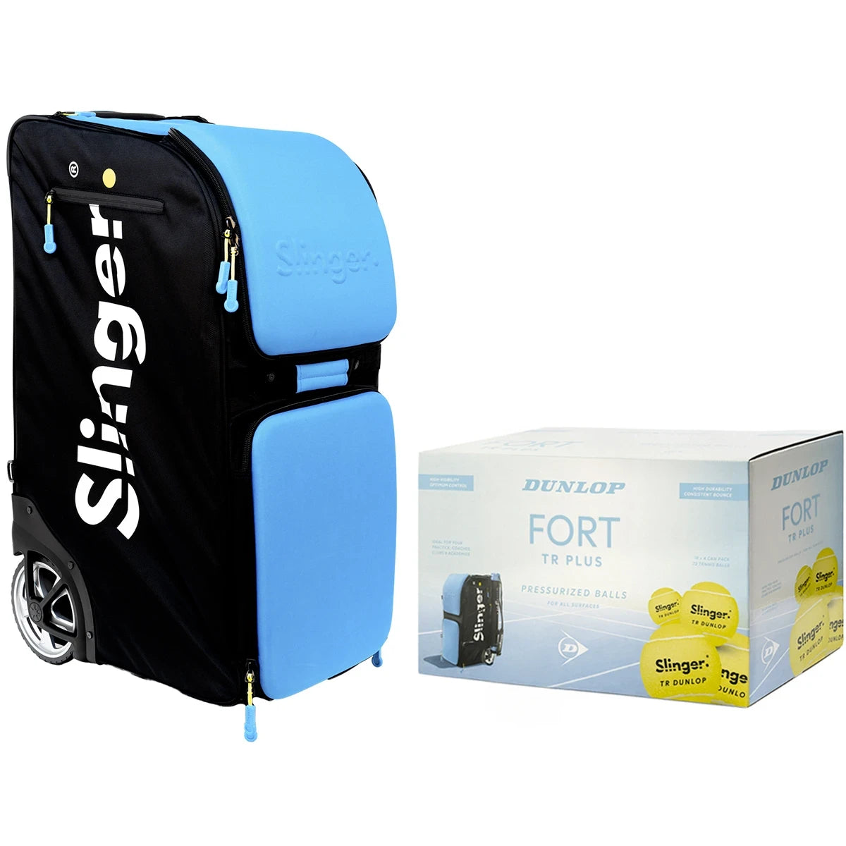 Slinger Tennis Tournament Pack + 1 Doos van 72 Tennisballen