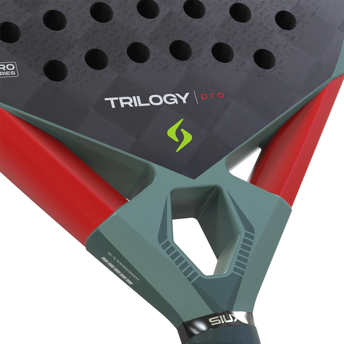 Padelracket Test Siux Trilogy Pro 2026 Ash Green