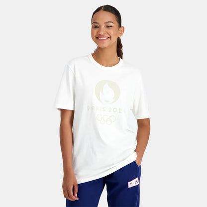 T-Shirt Le Coq Sportif Paris 2024 Grafisch