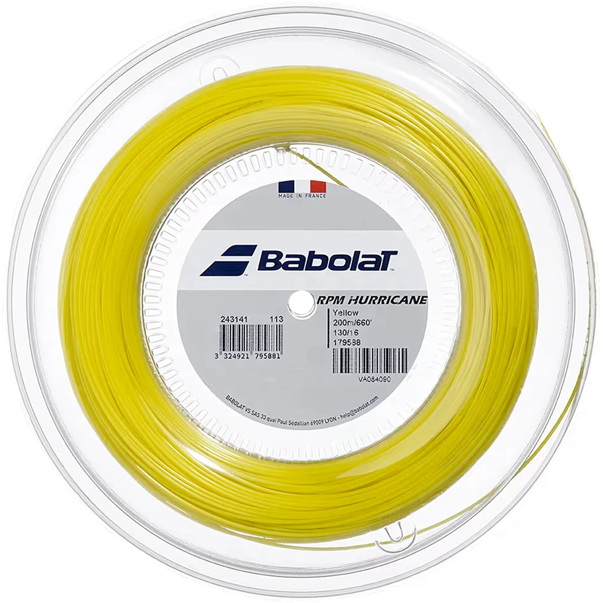 Spoel Babolat Rpm Hurricane (200 Meter) (Ex Pro Hurricane Tour)