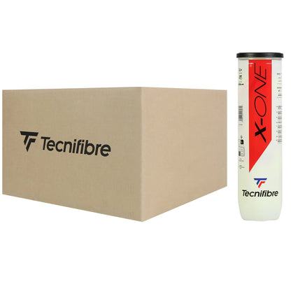 Doos van 36 Tubes van 4 Tecnifibre X-One Ballen