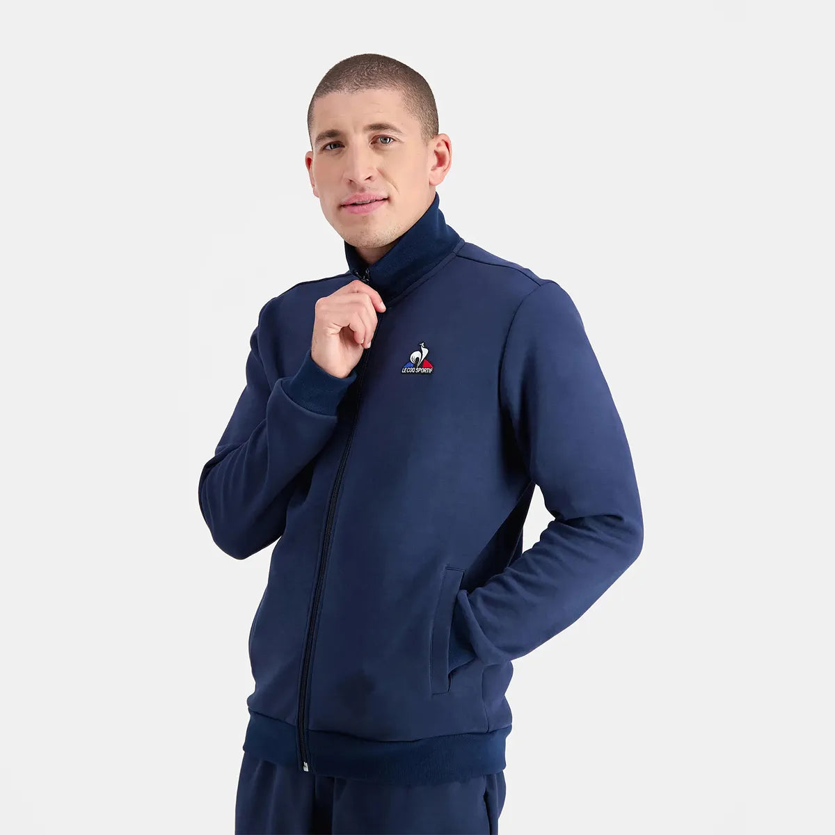 Sweater Le Coq Sportif Full Zip Essentiels