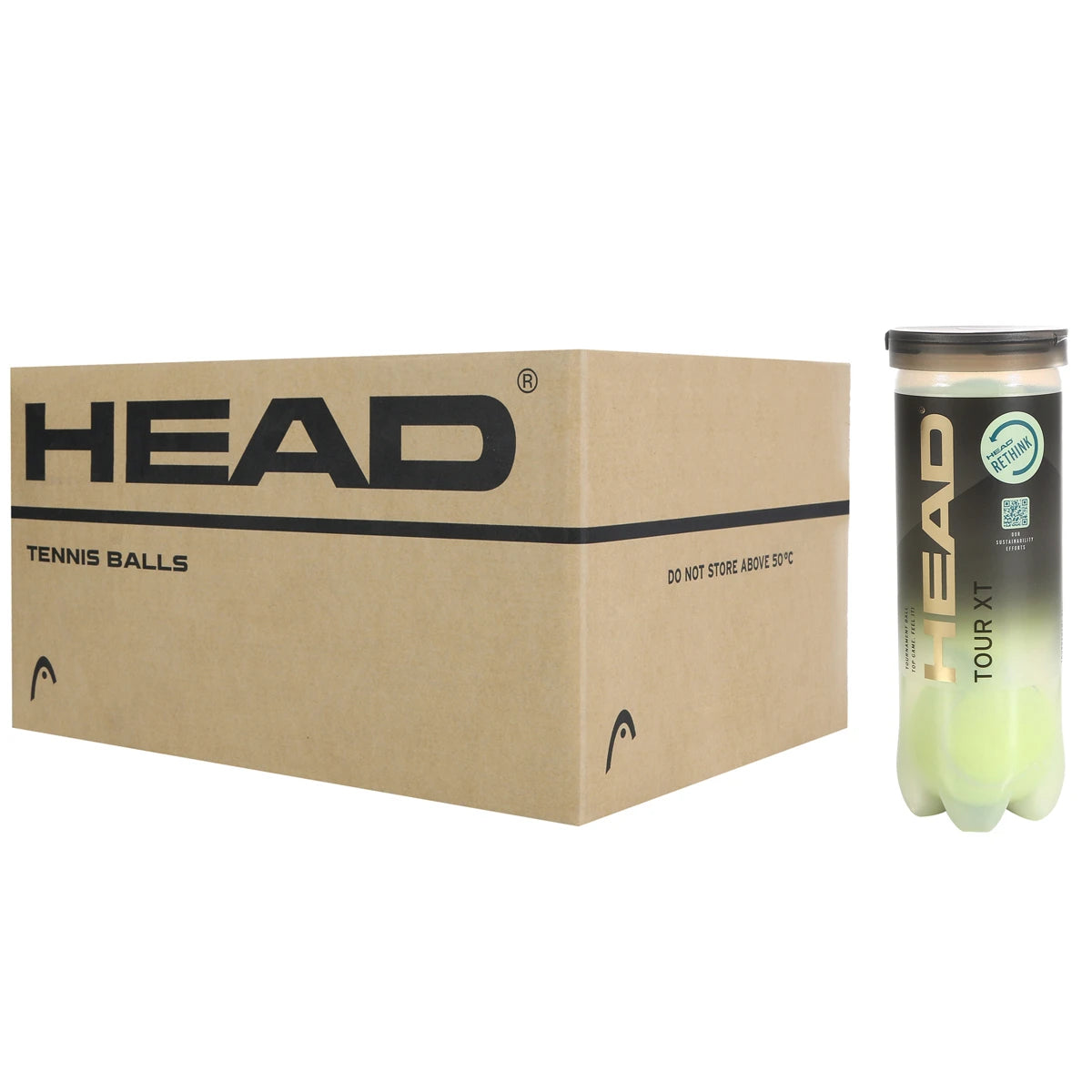 Doos van 24 Tubes met 3 Head Tour Xt Ballen