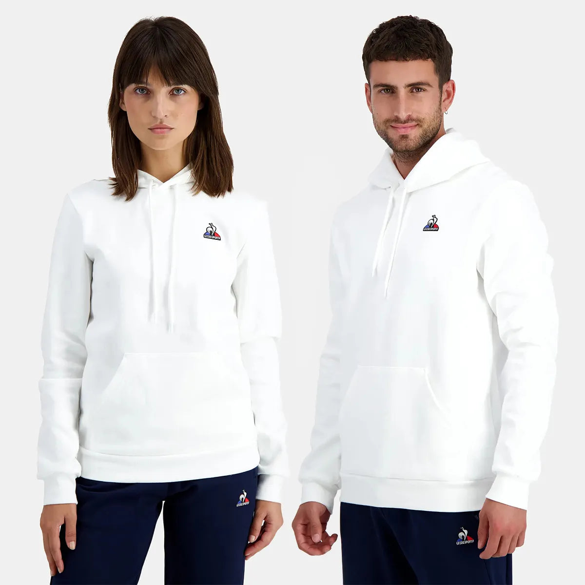 Sweater Le Coq Sportif Unisex Met Capuchon Seizoen 1
