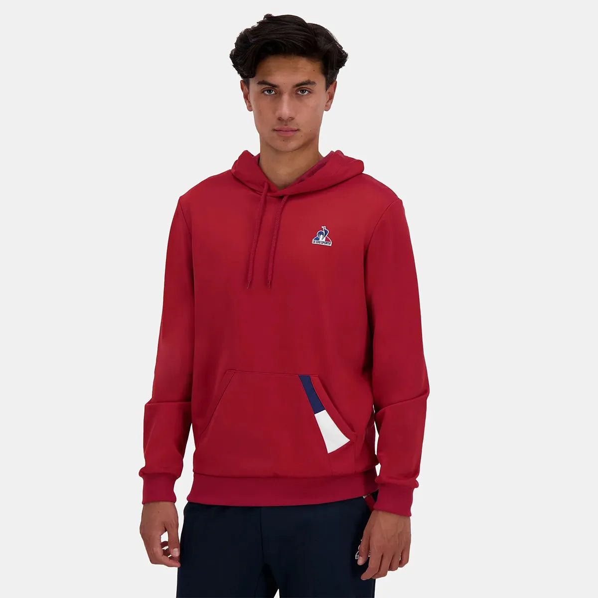 Sweater Le Coq Sportif Tricolore Met Capuchon