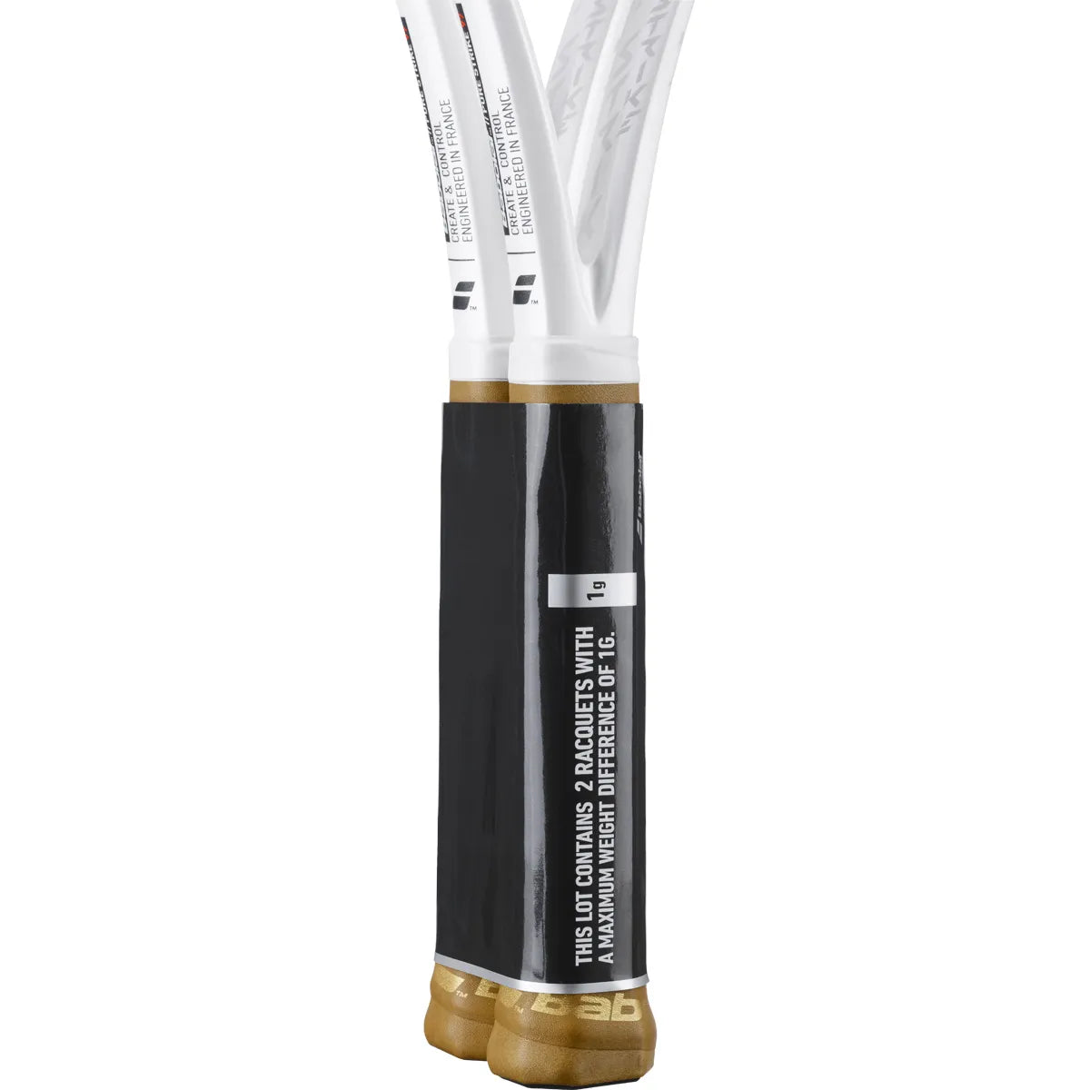 Set van 2 Babolat Pure Strike 97 Rackets (310 Gr)