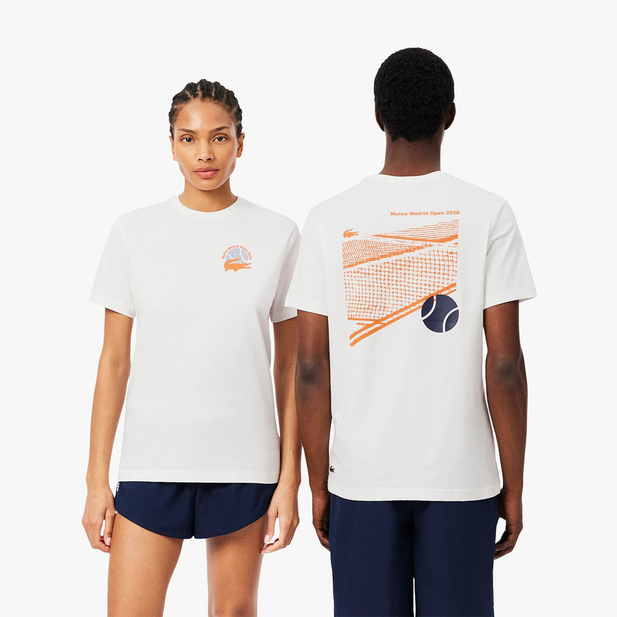 T-Shirt Lacoste Mutua Madrid Open Grafisch