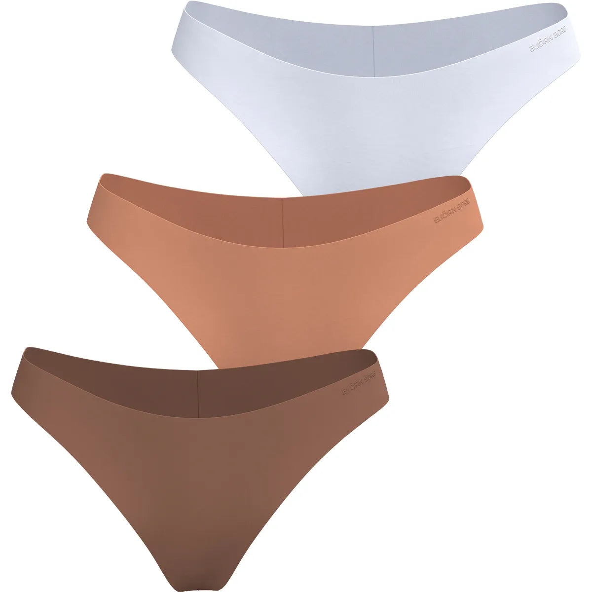 Set van 3 Bjorn Borg Dames Slip Invisible Brief