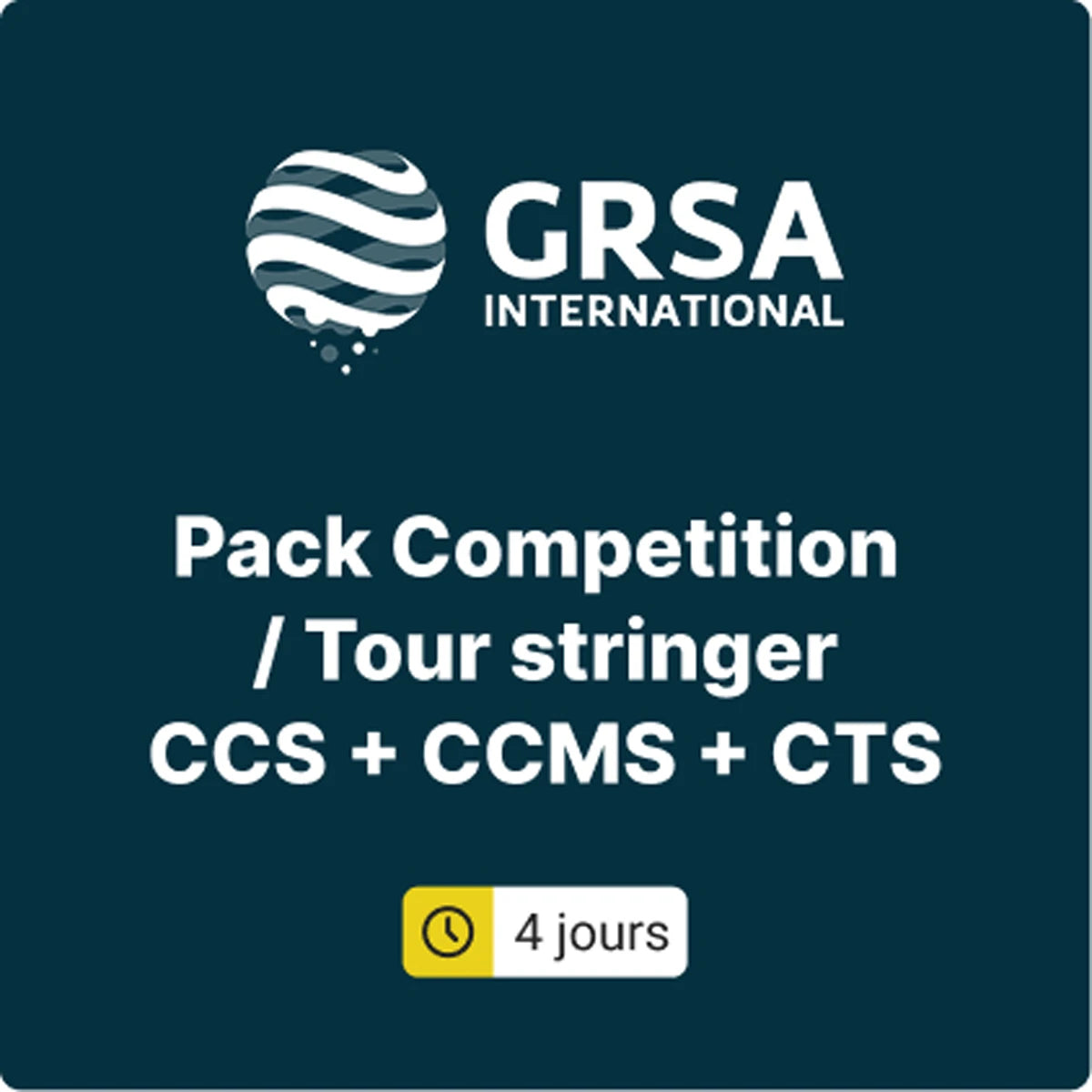 Pack Stage Formation Grsa Competitie + Tour Stringer