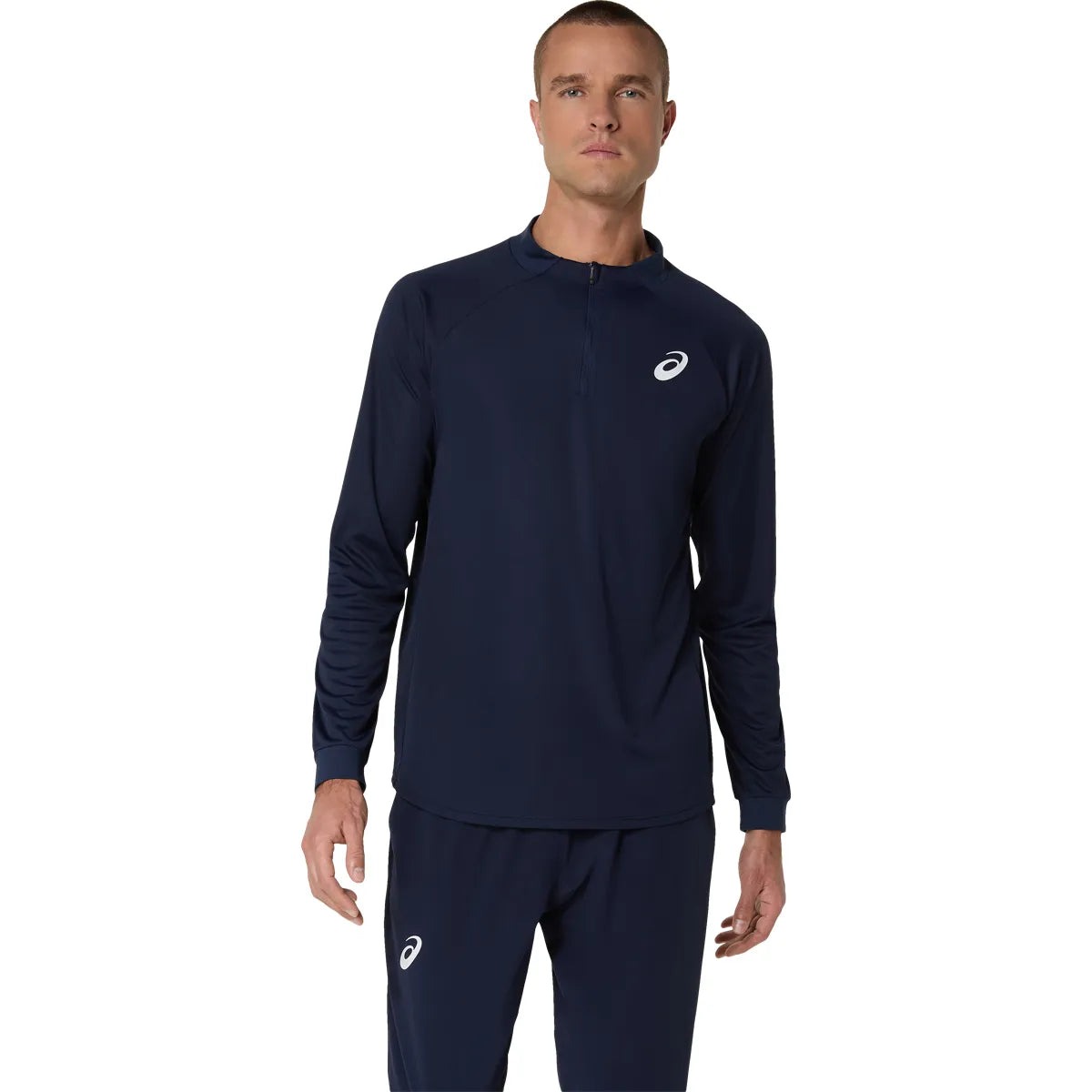 Asics Court T-shirt Lange Mouwen 1/4 Ritssluiting